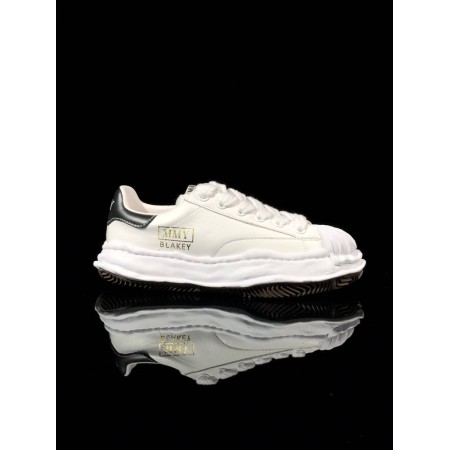 Maison Mihara Yasuhiro Blakey OG Sole Leather Low 'White' Maison Mihara Yasuhiro Blakey OG Sole Leather Low 'White'