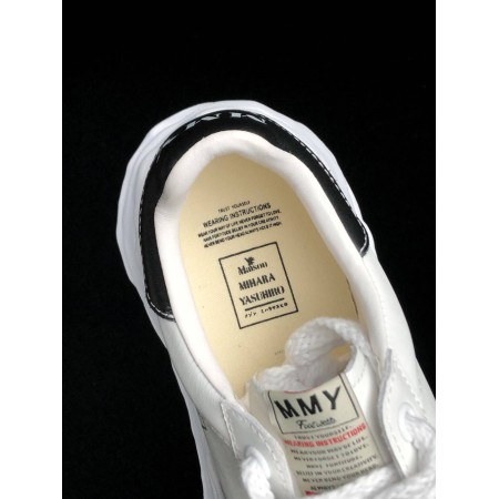 Maison Mihara Yasuhiro Blakey OG Sole Leather Low 'White' Maison Mihara Yasuhiro Blakey OG Sole Leather Low 'White'