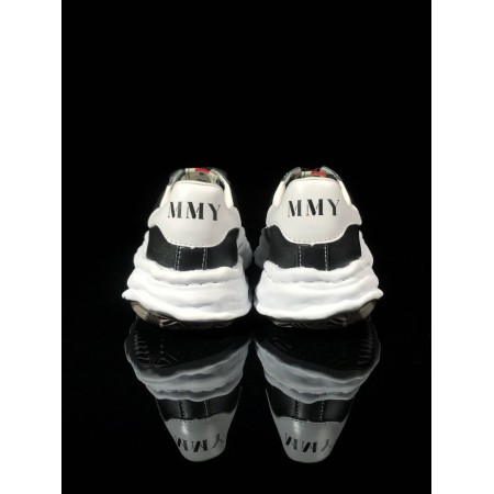 Maison Mihara Yasuhiro Blakey OG Sole Leather Low 'Black White' Maison Mihara Yasuhiro Blakey OG Sole Leather Low 'Black White'