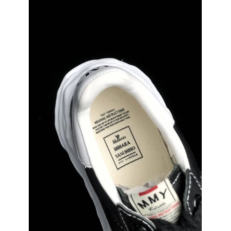 Maison Mihara Yasuhiro Blakey OG Sole Leather Low 'Black White' Maison Mihara Yasuhiro Blakey OG Sole Leather Low 'Black White'