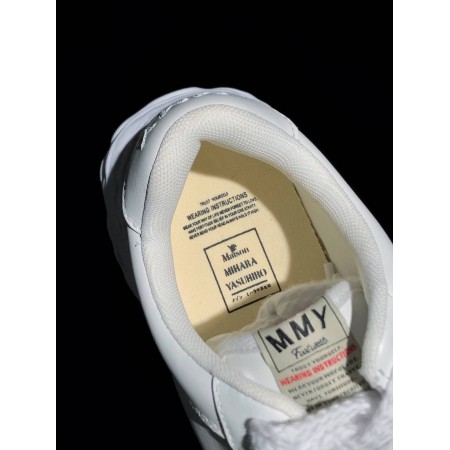 Maison Mihara Yasuhiro Wayne OG Sole Leather Low 'White'