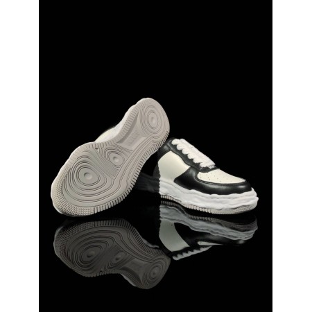 Maison Mihara Yasuhiro Wayne OG Sole Leather Low 'Black'