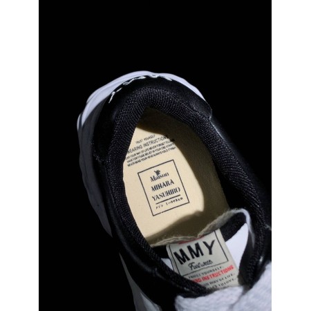 Maison Mihara Yasuhiro Wayne OG Sole Leather Low 'Black'