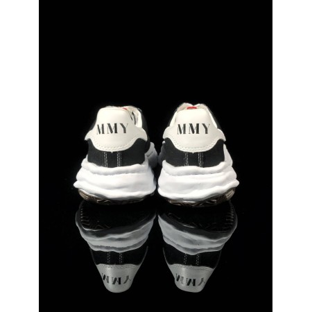 Maison Mihara Yasuhiro Blakey OG Sole Canvas Low 'Black White' Maison Mihara Yasuhiro Blakey OG Sole Canvas Low 'Black White'