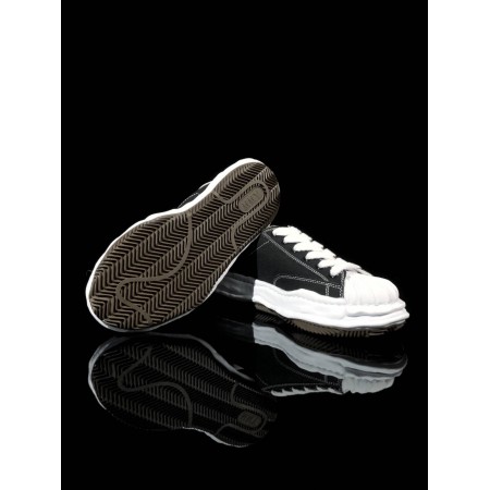 Maison Mihara Yasuhiro Blakey OG Sole Canvas Low 'Black White' Maison Mihara Yasuhiro Blakey OG Sole Canvas Low 'Black White'