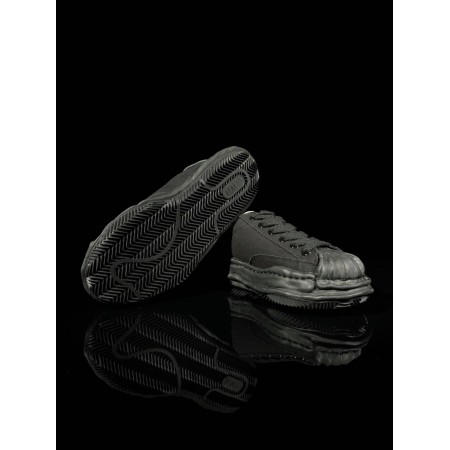 Maison Mihara Yasuhiro Blakey OG Sole Canvas Low 'Black' Maison Mihara Yasuhiro Blakey OG Sole Canvas Low 'Black'