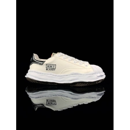 Maison Mihara Yasuhiro Blakey OG Sole Canvas Low 'White' Maison Mihara Yasuhiro Blakey OG Sole Canvas Low 'White'
