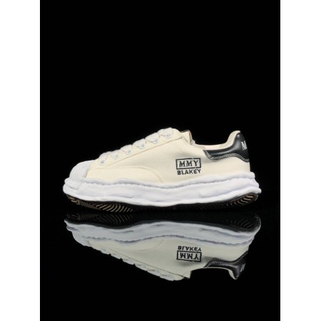 Maison Mihara Yasuhiro Blakey OG Sole Canvas Low 'White' Maison Mihara Yasuhiro Blakey OG Sole Canvas Low 'White'