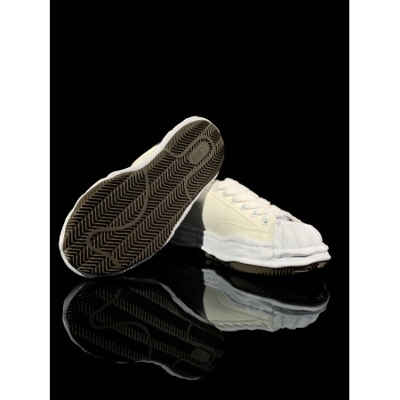 Maison Mihara Yasuhiro Blakey OG Sole Canvas Low 'White' Maison Mihara Yasuhiro Blakey OG Sole Canvas Low 'White'