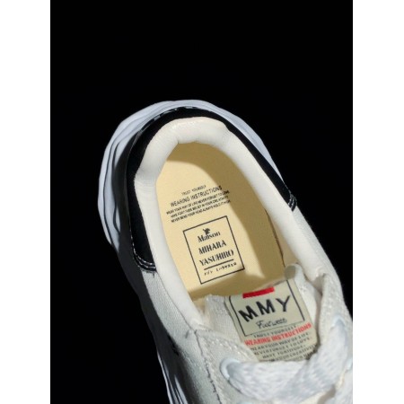Maison Mihara Yasuhiro Blakey OG Sole Canvas Low 'White' Maison Mihara Yasuhiro Blakey OG Sole Canvas Low 'White'