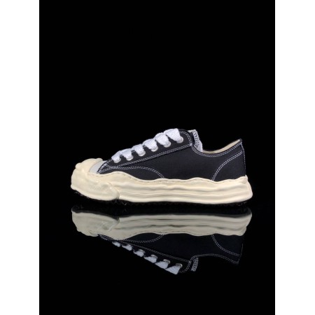 Maison Mihara Yasuhiro Hank Vintage Sole Canvas Low 'Black'