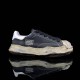 Maison Mihara Yasuhiro Blakey OG Dyed Sole Canvas Low 'Black' Maison Mihara Yasuhiro Blakey OG Dyed Sole Canvas Low 'Black'