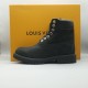 Louis Vuitto* x 6 Inch Ankle Boot 'Embossed Monogram - Black'