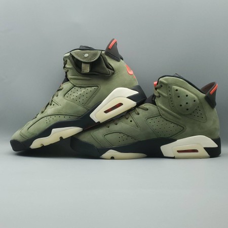 Travis Scott x Air Jordan 6 Retro 'Olive' Travis Scott x Air Jordan 6 Retro 'Olive'