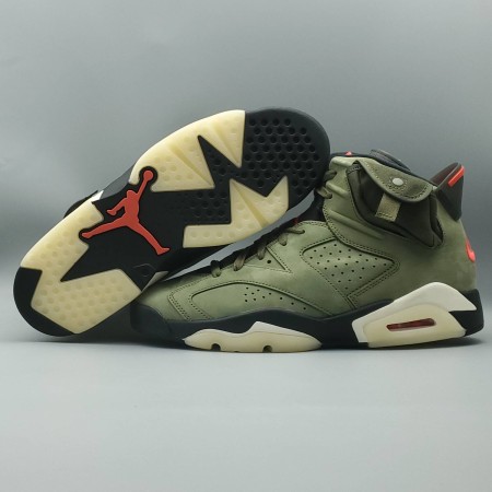 Travis Scott x Air Jordan 6 Retro 'Olive' Travis Scott x Air Jordan 6 Retro 'Olive'