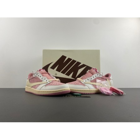 Travis Scott x Air Jordan 1 Low OG SP 'Sail Shy Pink' Travis Scott x Air Jordan 1 Low OG SP 'Sail Shy Pink'