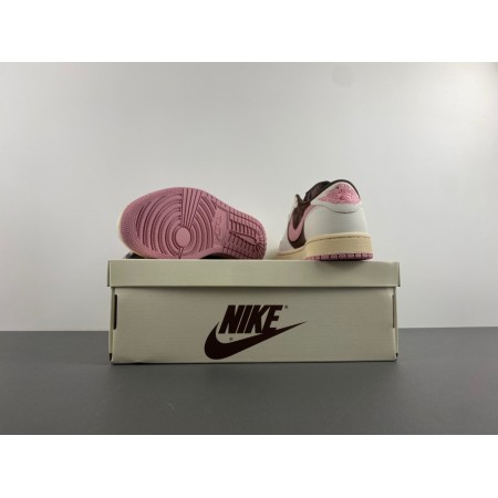 Travis Scott x Wmns Air Jordan 1 Retro Low OG SP 'Dark Pony Pink Oxford' Travis Scott x Wmns Air Jordan 1 Retro Low OG SP 'Dark Pony Pink Oxford'