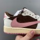 Travis Scott x Wmns Air Jordan 1 Retro Low OG SP 'Dark Pony Pink Oxford' Travis Scott x Wmns Air Jordan 1 Retro Low OG SP 'Dark Pony Pink Oxford'