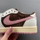 Travis Scott x Wmns Air Jordan 1 Retro Low OG SP 'Dark Pony Pink Oxford' Travis Scott x Wmns Air Jordan 1 Retro Low OG SP 'Dark Pony Pink Oxford'